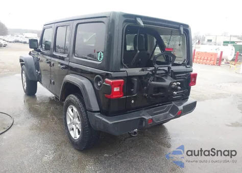 2019 Jeep Wrangler Unlimited Sport S 4X4 from USA, damaged, VIN 1C4HJXDG3KW573894